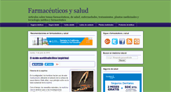 Desktop Screenshot of farmaceuticos.biz