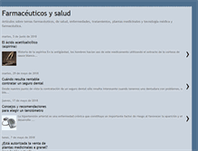 Tablet Screenshot of farmaceuticos.biz